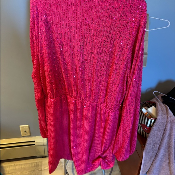 I saw it first plus size sequin dress - Picture 4 of 4